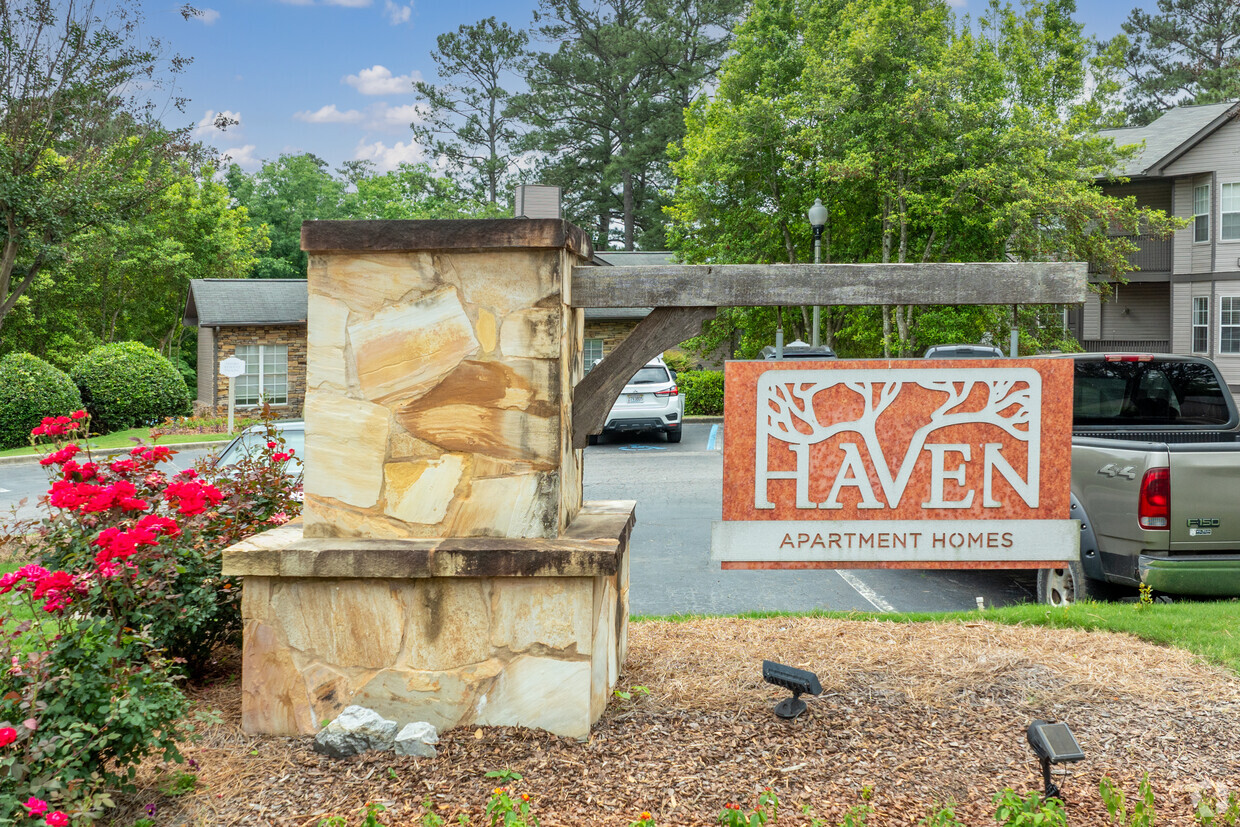 Haven Entry Sign - The Haven