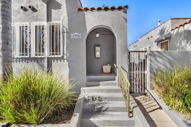 Spanish covered Porch entry - 1926 3rd St