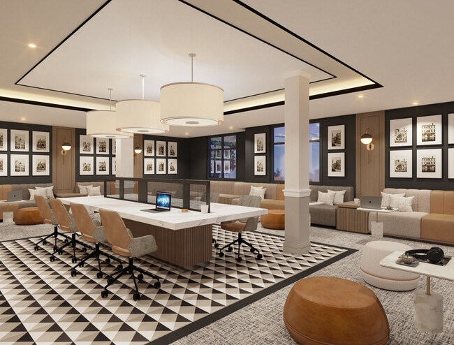 Business Center Rendering - Gallery at Marti Park