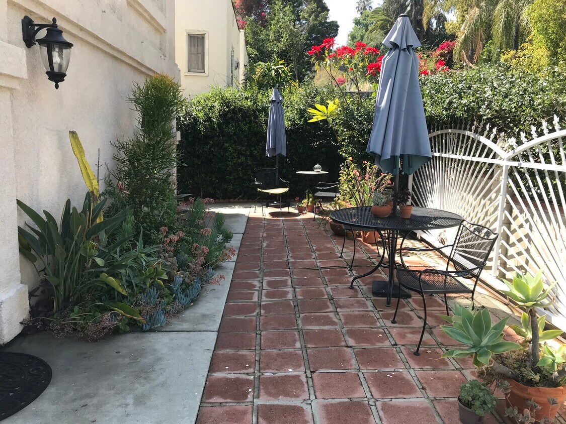 Patio exterior delantero - 1426 Allesandro St