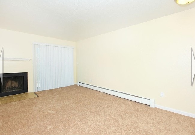 Sala de estar - Straight Creek Apartments