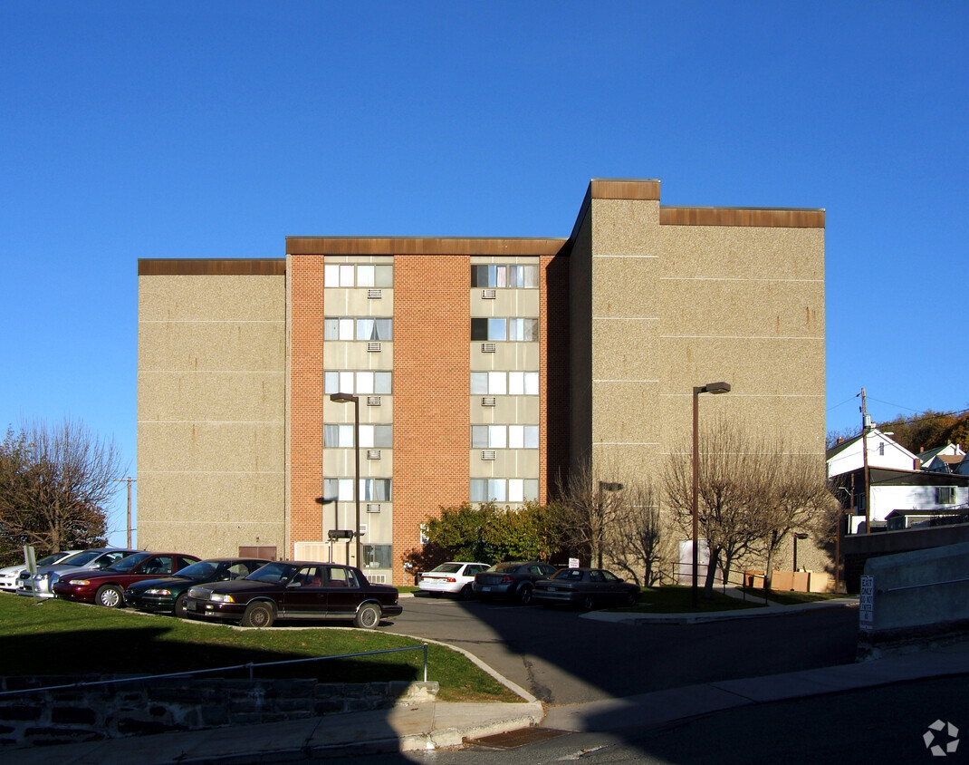 View from the southwest - Lansford Mid-Rise