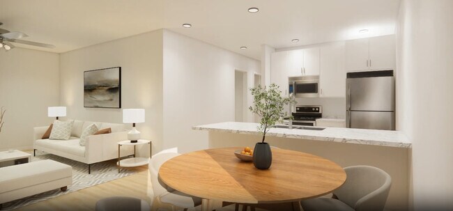 Comedor de la Unidad 102 - The Arnie Apartments