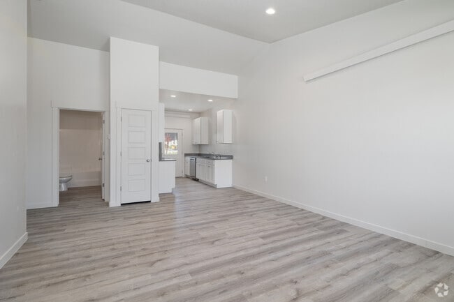2BR, 2BA - 1,023SF - Living Room / Kitchen - Idaho Falls Canyon Land