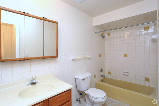 1BR, 1BA - Bathroom - Orchard Hills Apartments