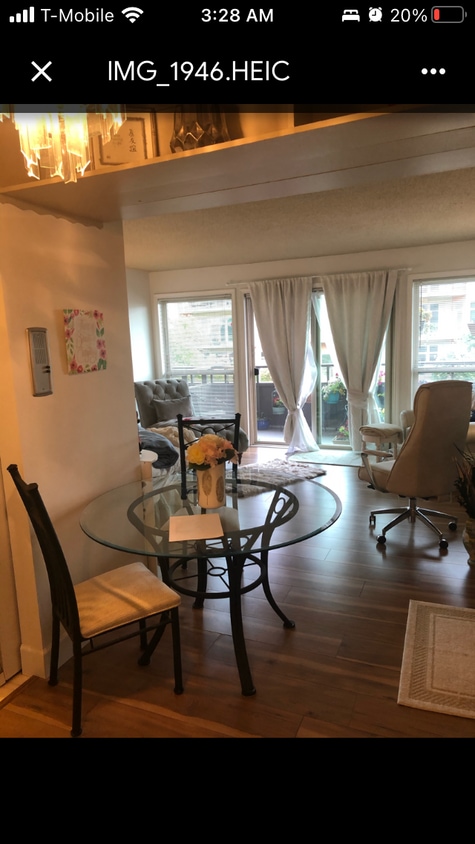 Studio downtown quiet professional secure building manager on site no pets no smoking patio - 221 E 7th Ave