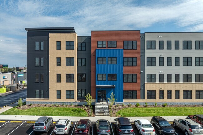 Detalle arquitectónico - Station955 Apartments