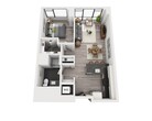 One Bedroom A1AY-PH Penthouse