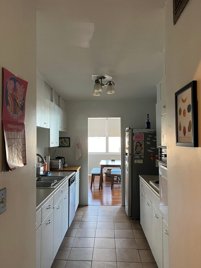 upgraded kitchen with newer appliances - 6301 North Sheridan Road