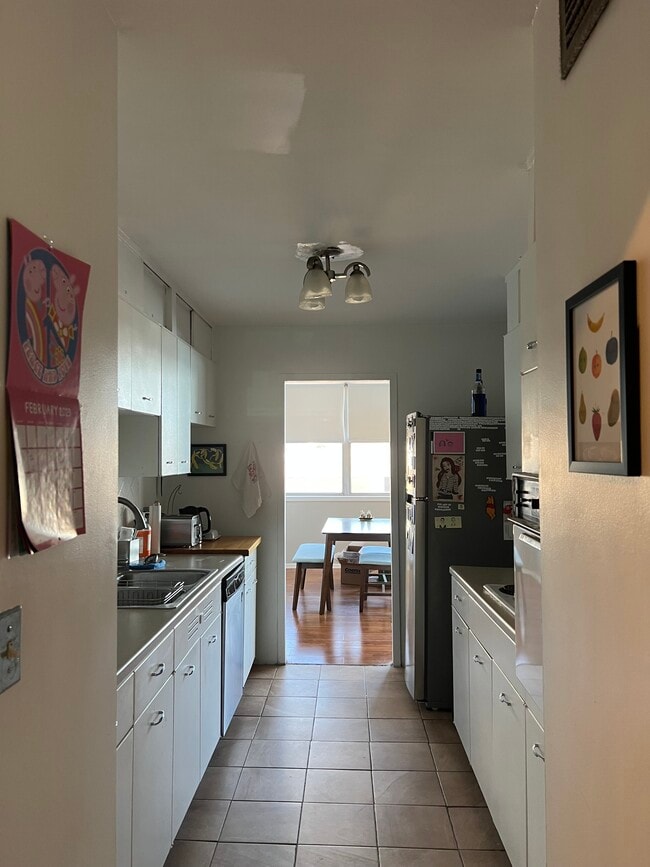 upgraded kitchen with newer appliances - 6301 North Sheridan Road