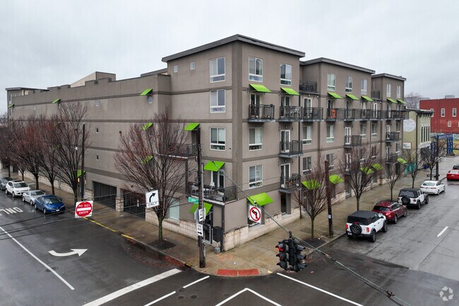 Explore various apartment and condo options for renters in the NuLu neighborhood.