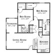 2 bdrm/2 bath