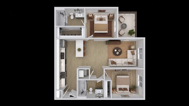 Plano de planta - Millcreek Residences
