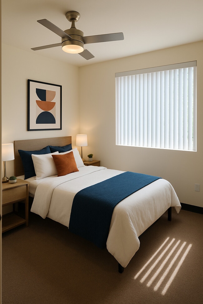 Dormitorio - The Cascalote Senior Apartments