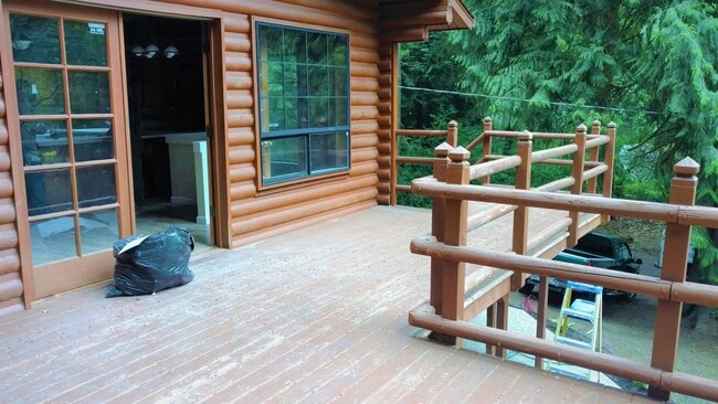 Foto del edificio - Private Log Home in Suquamish Surrounded b...