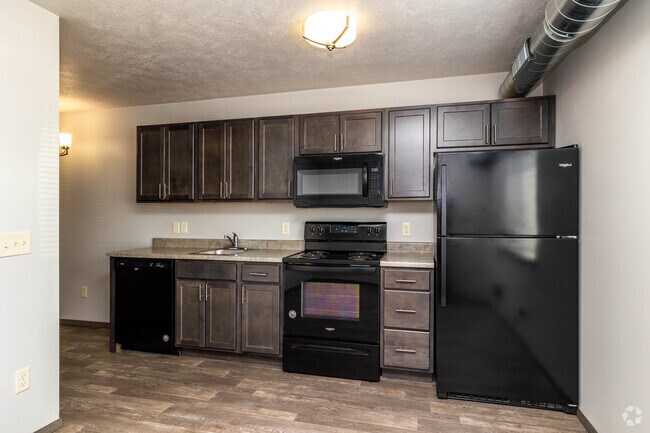 Studio - 458SF - Kitchen - Whisper Ridge Commons