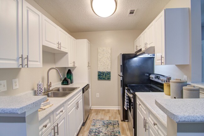 Bright and Spacious Kitchen with Stainless Steel Appliances - North Park at Eagle's Landing Apartments