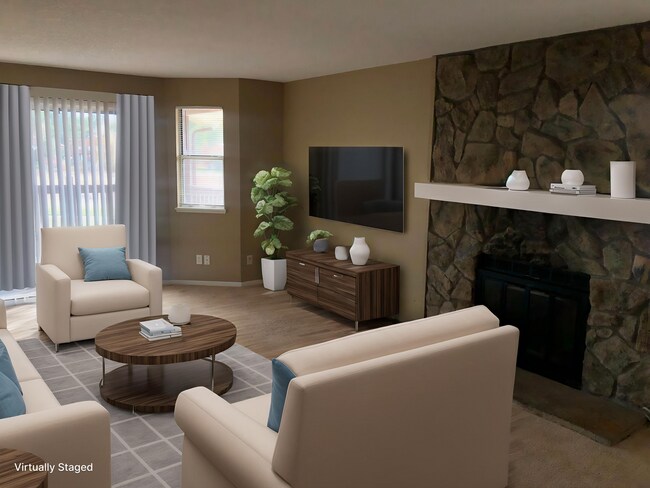 Building Photo - Desirable Top Floor, Open Space, New Carpe...