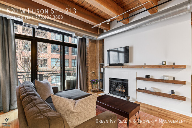 Foto del edificio - Gorgeous, River North, 1 Bed Loft with Pri...