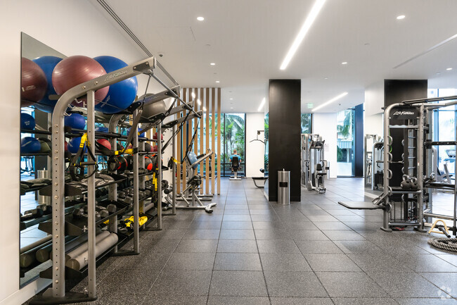 Fitness Center - The Residences at Bishop Place