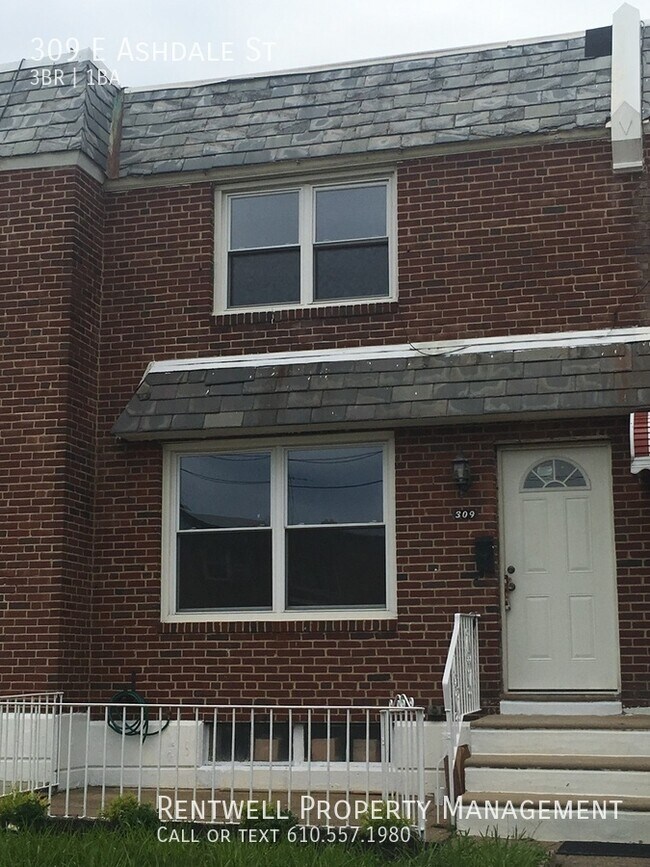 Building Photo - 3BR 1BA 309 Ashdale St, Tacony Creek Secti...