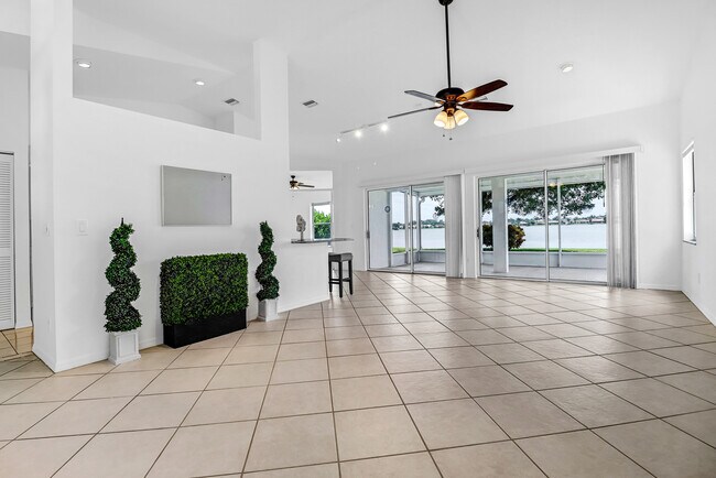Views of lake from living room - 7023 Mill Pond Cir