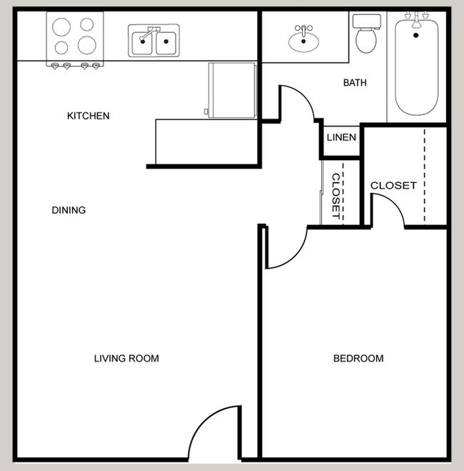 Brookdale Gardens Apartments Merced, CA