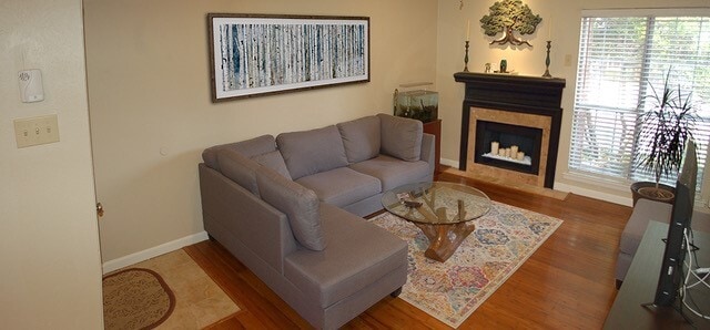 Living Room - 8601 Park Ln