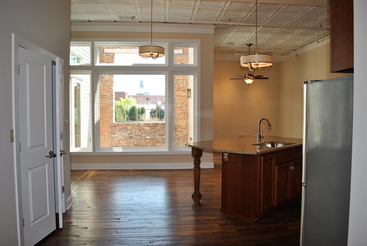 View from the front door. - 1106 Broad St