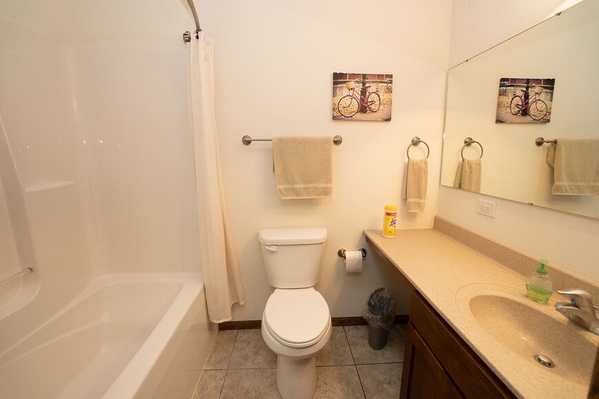 1BD bathroom - 1100 W 14th St