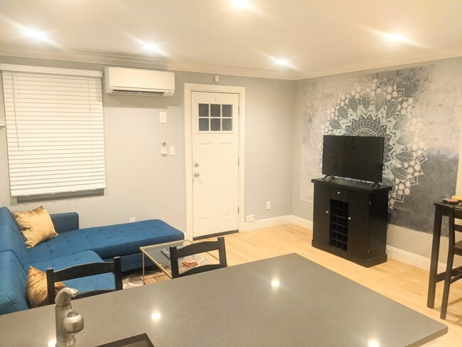 Living/Kitchen furnished - 435 Classon Ave