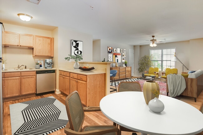 Experience modern living in this beautifully designed open-concept apartment. - West Pointe