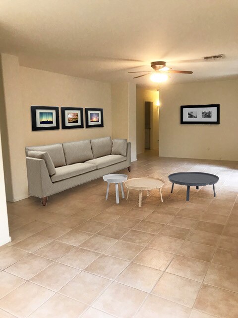 Living room staged - 96 w Angus rd