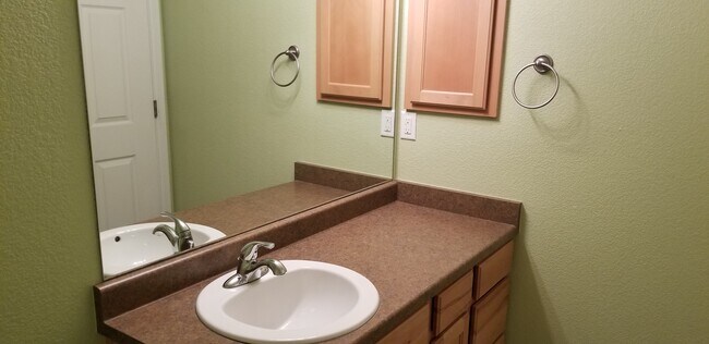 half bath on first floor entry - 6349 Orchard Park Dr