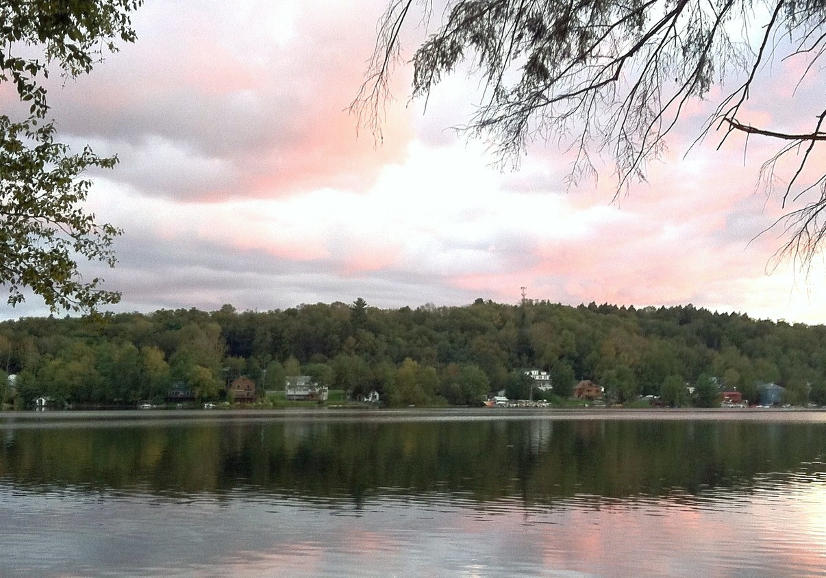 Vista desde la propiedad - White Lake/Bethel Woods