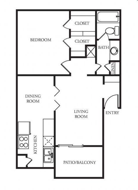 1BR/1BA - Belara