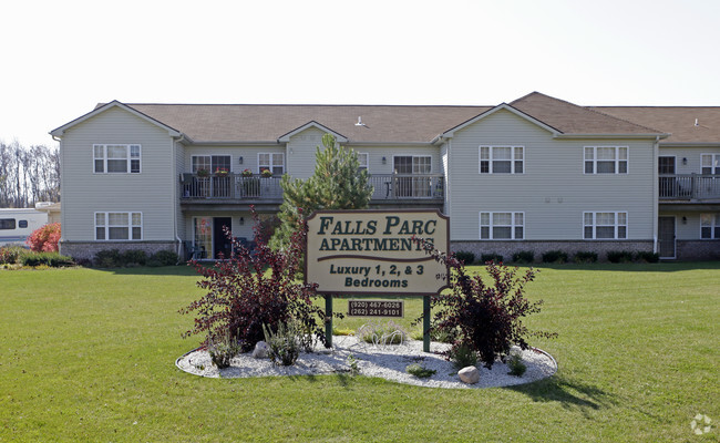 Sign - Falls Parc Apartments