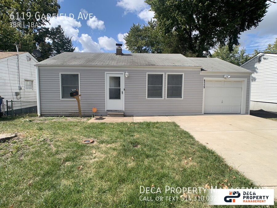 6119 Garfield Ave, Berkeley, MO 63134 House Rental in Berkeley, MO