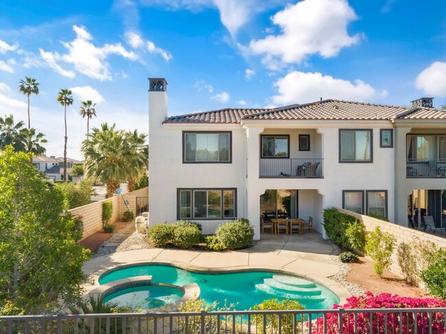 Backyard pool - 80950 Via de Monte