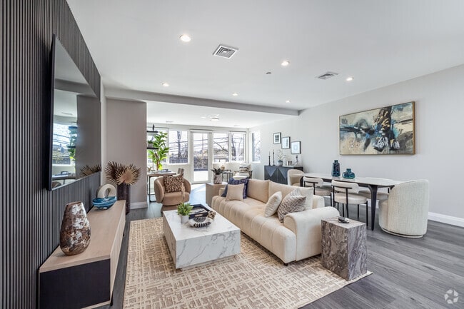 3BR, 3BA - 2,288SF - Living Room - The Royal Blue