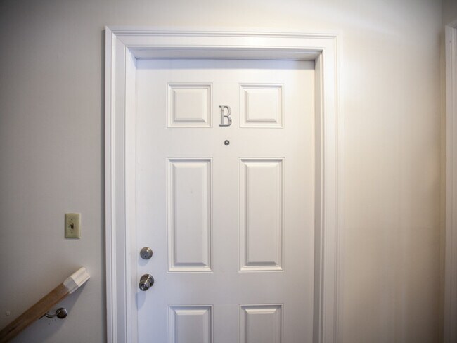New entrance door with dead bolt - 612 Rock Creek Road