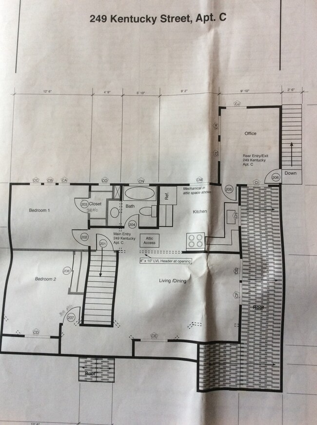 Floorplan - 249 Kentucky St