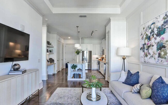 Open Floor Plan with Access from Living Room to Kitchen and Entry - The Lights at Northwinds