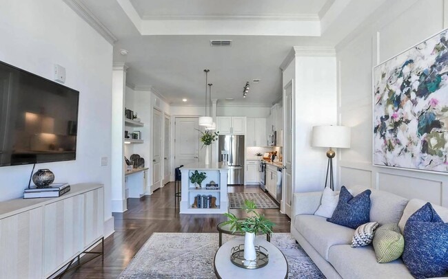 Open Floor Plan with Access from Living Room to Kitchen and Entry - The Lights at Northwinds