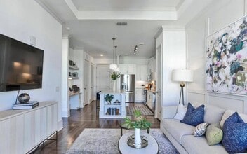 Open Floor Plan with Access from Living Room to Kitchen and Entry - The Lights at Northwinds