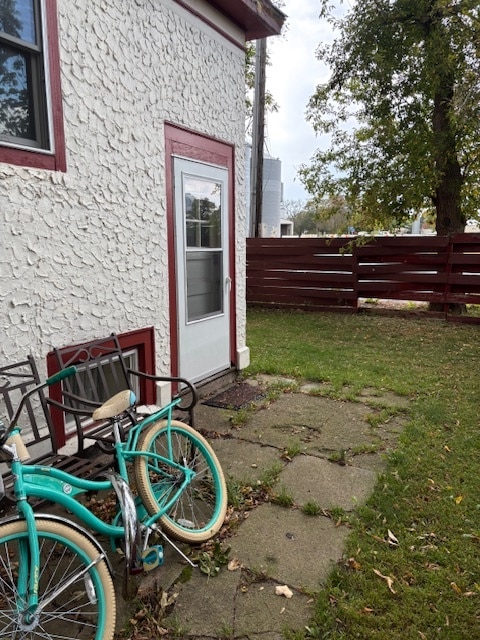 Back door entrance - 6356 Elm St