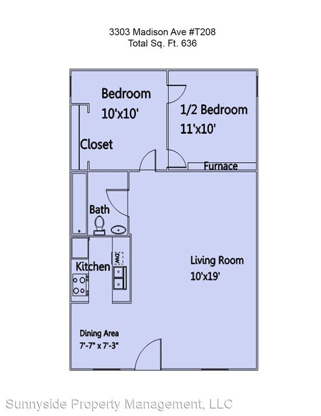 Building Photo - 1 br, 1 bath House - 3303 Madison Ave. T208