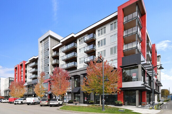 Photo du bâtiment - Modern 1 Bedroom + Den at The District at Willoughby Brand-New, Stylish and Ideally Situated in L...
