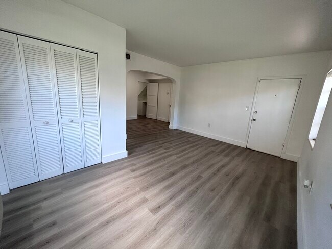 Living Room with Linen Closet - 33 Madeira Ave