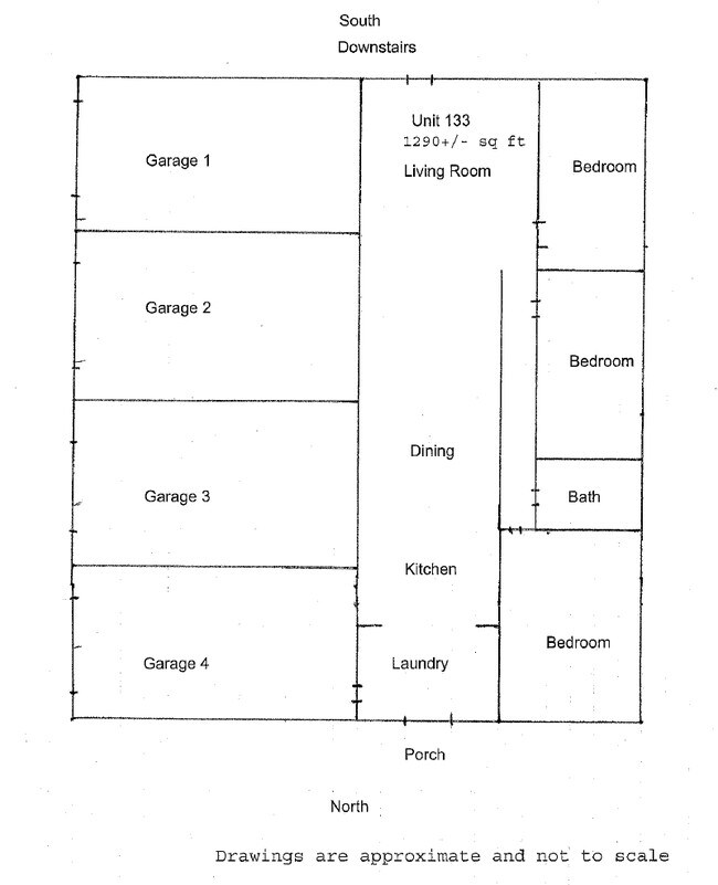 Plano de planta S. En la planta baja - 133-141 Chase St